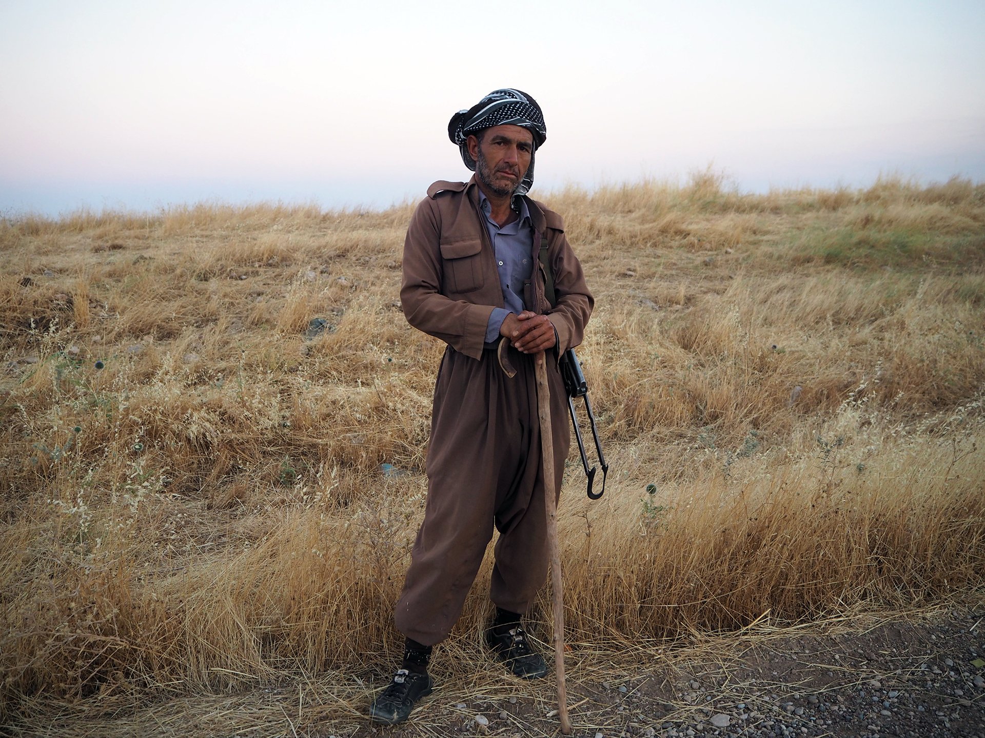 Kurdish sheep herder Haji Antdar says his business took a major hit after the vote, but has since rebounded somewhat.