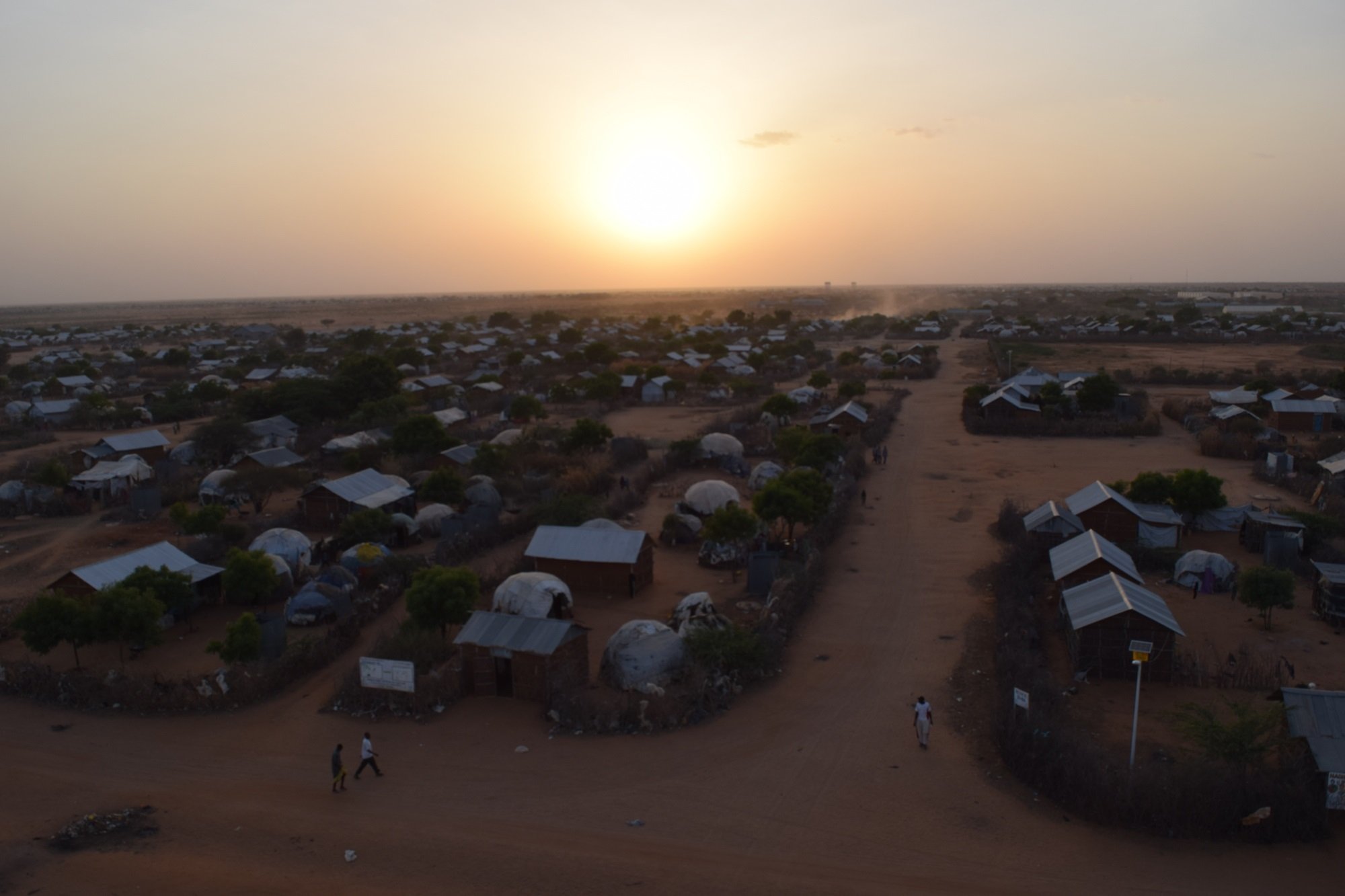 Dadaab at sunset