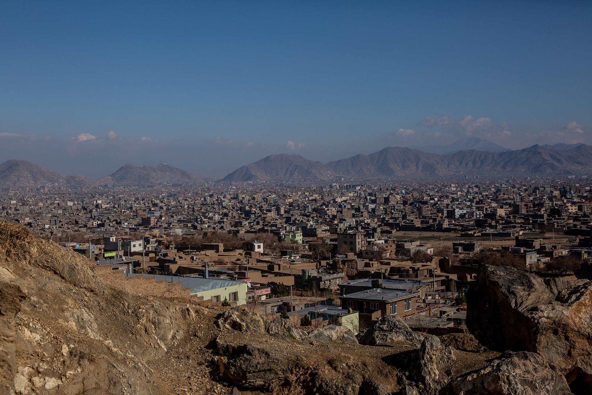 Cityscape of Kabul