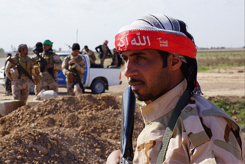 Militia fighter in Iraq