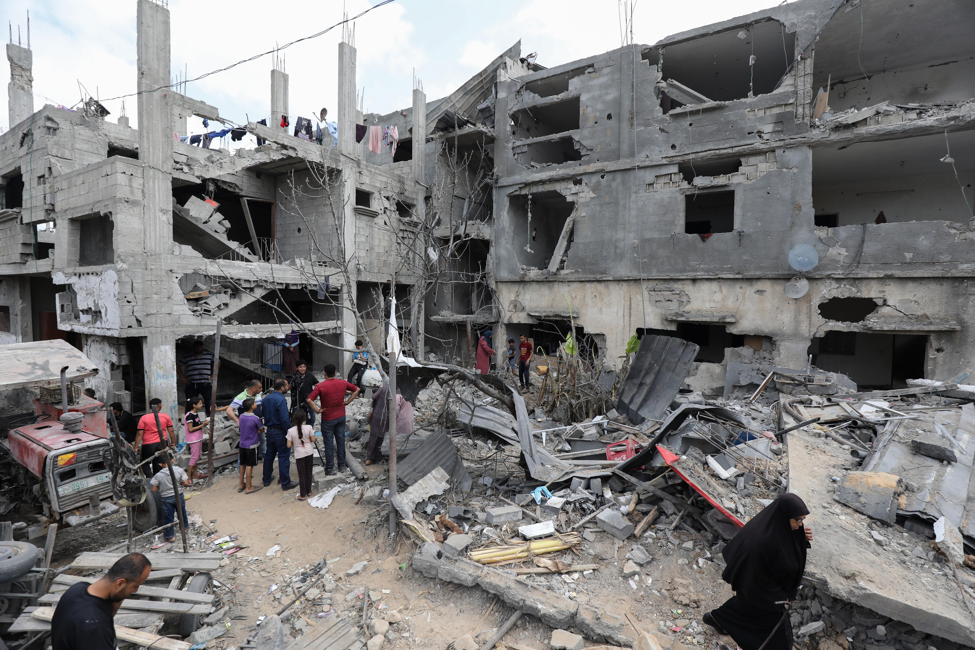 In maps: half of northern Gaza's buildings wrecked by war