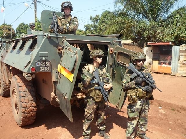 French troops in CAR