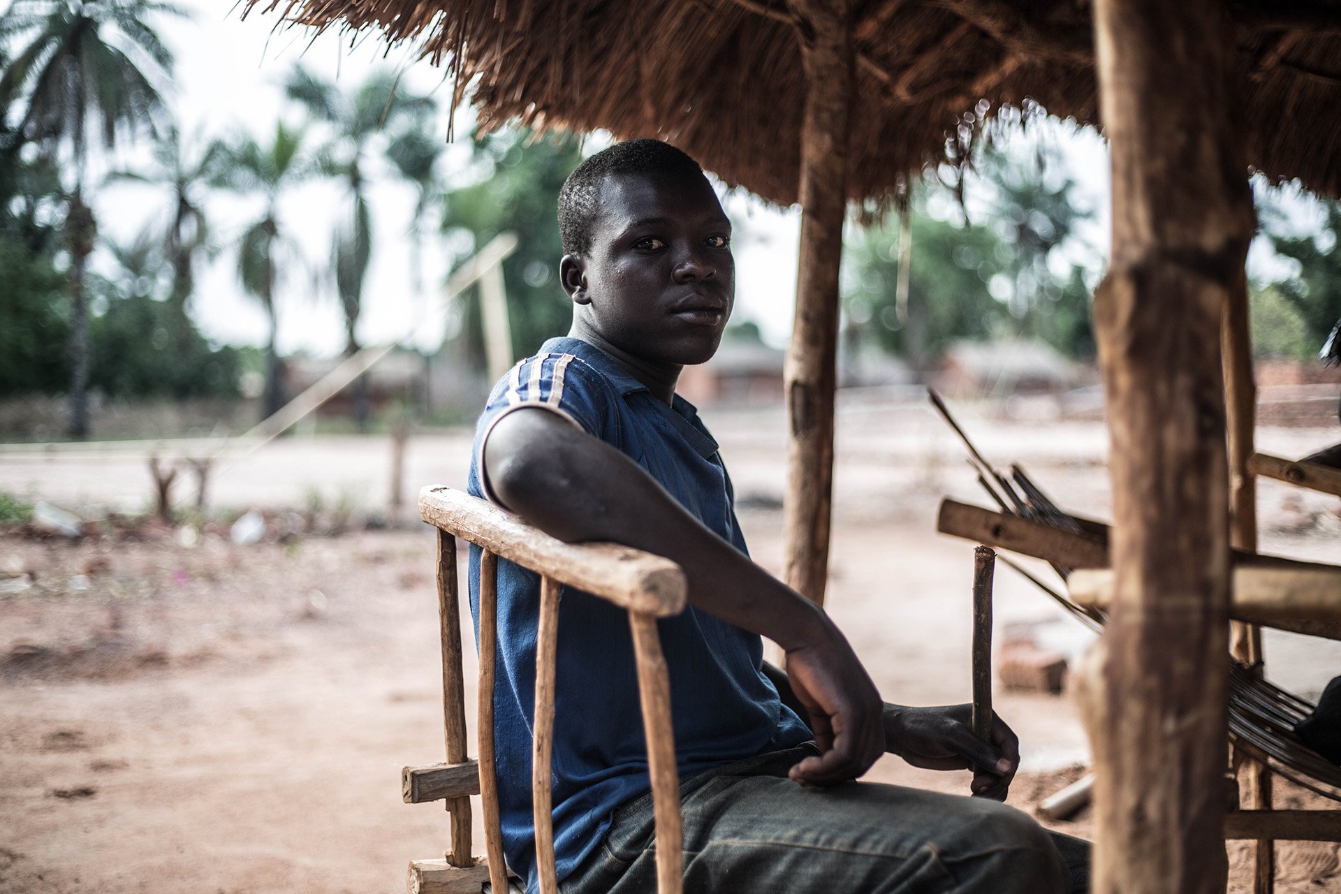 A 20-year-old who escaped from the LRA