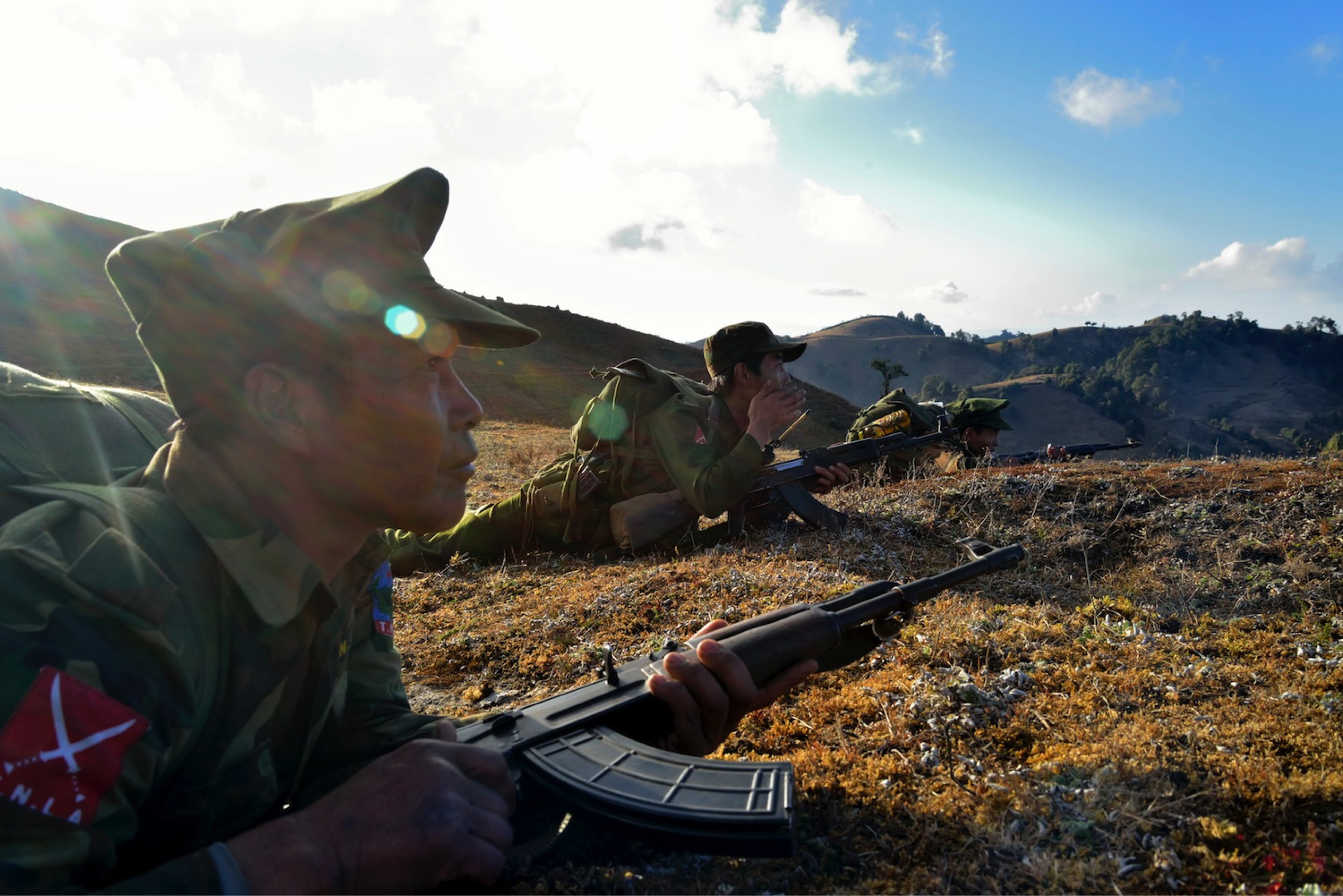 TNLA soldier taking aim