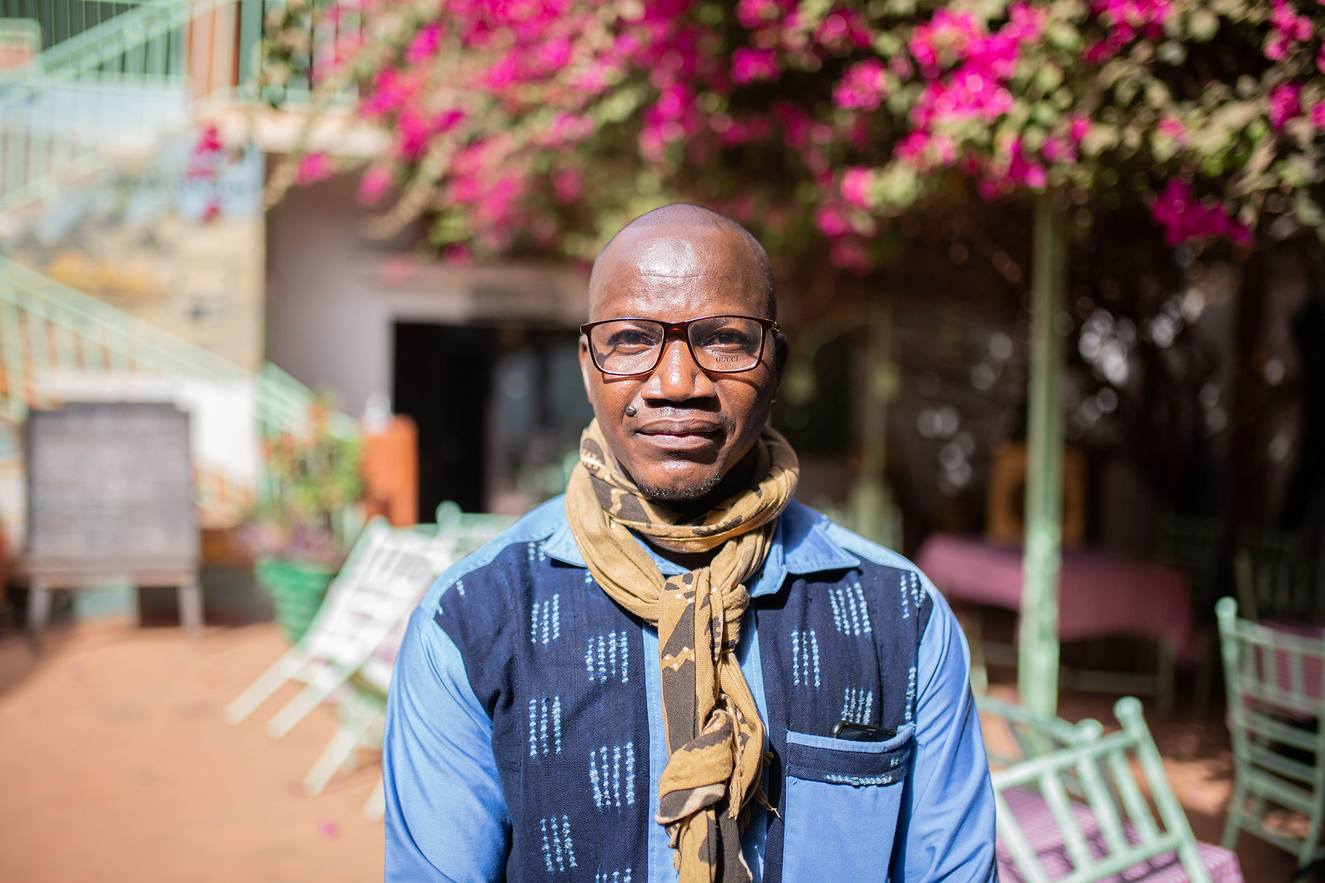 Amadou Lougué, a youth leader from Bandiagara town in central Mali, organised protests late last year as insecurity worsened. 