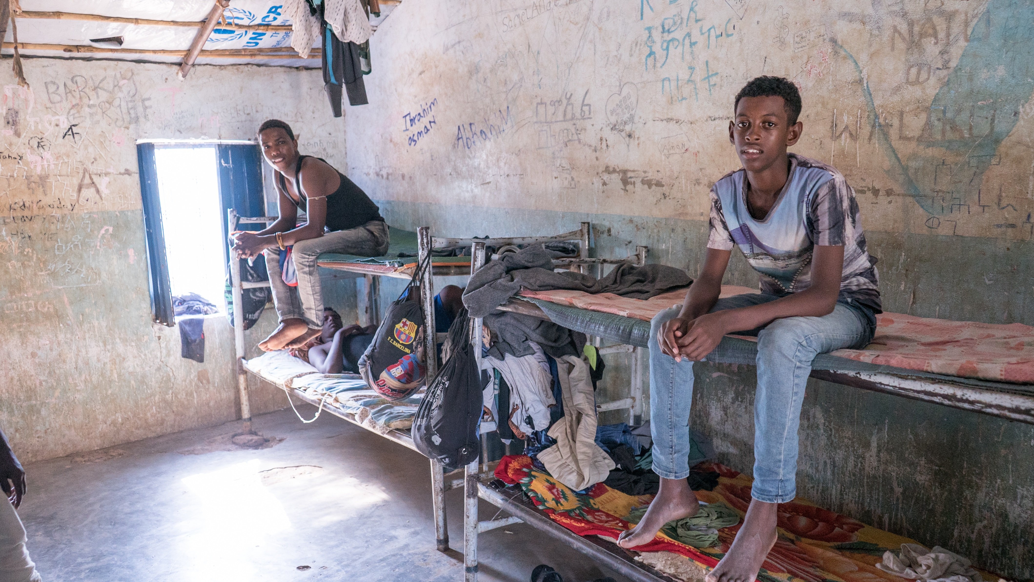 Eritrean migrants Kassala