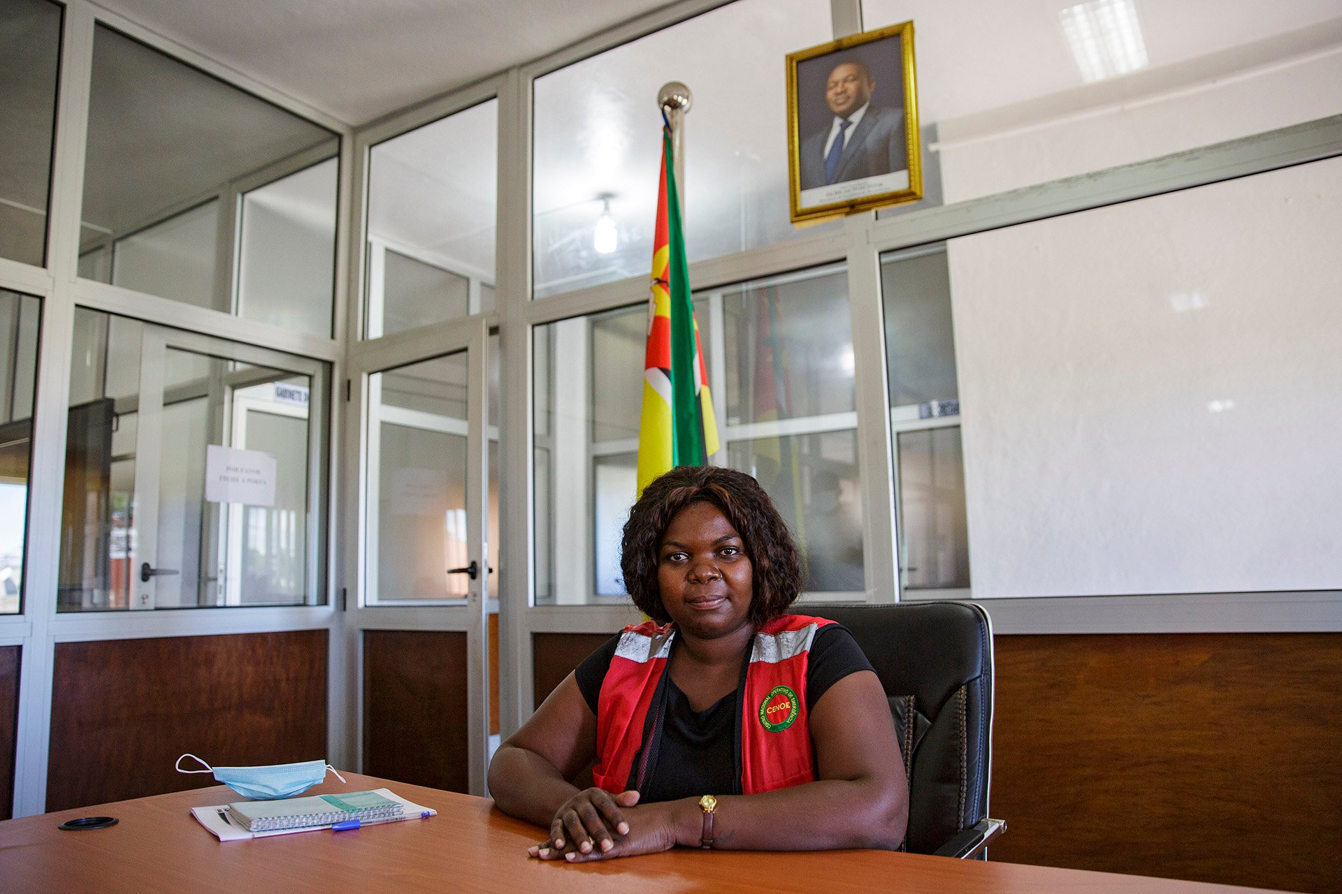 Ana Paula Felicia Correia works for Mozambique’s National Institute for Disaster Management in Sofala province. “If we don't adapt, we'll have problems,” she told The New Humanitarian. “Because [climate change] has come, and it is here to stay.” 