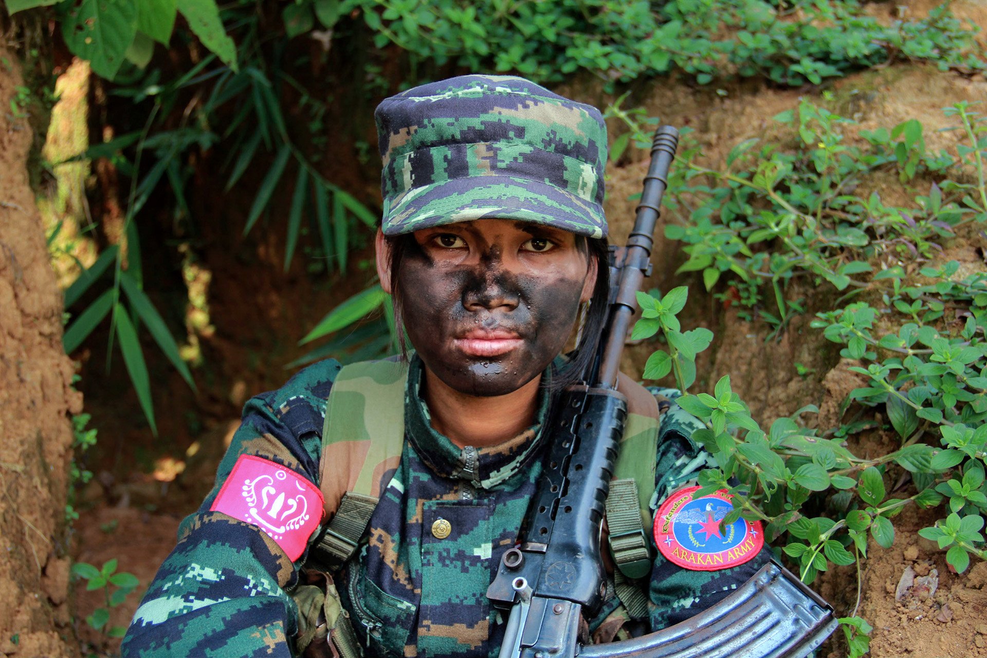 The New Humanitarian Women soldiers join Myanmar s Arakan Army