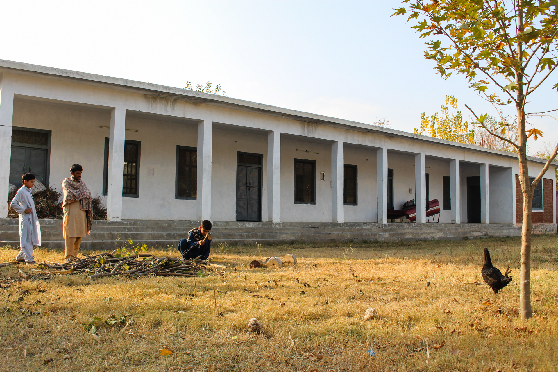 School in Maminzo village, Pakistan