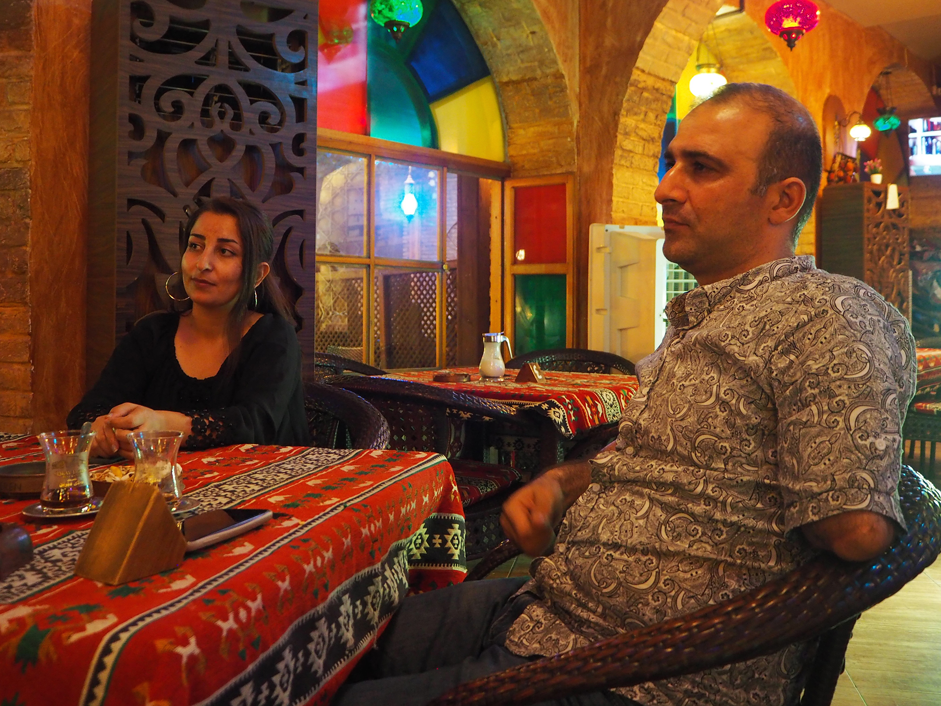 Iranian ex-pat Peshmerga Helo Remshti, 36, and his wife Zohre Rostami, 28, spent five years on Iraqi-Kurdish front lines fighting, without payment. Now left in a precarious financial position, they say they still believe in an independent Kurdish state.