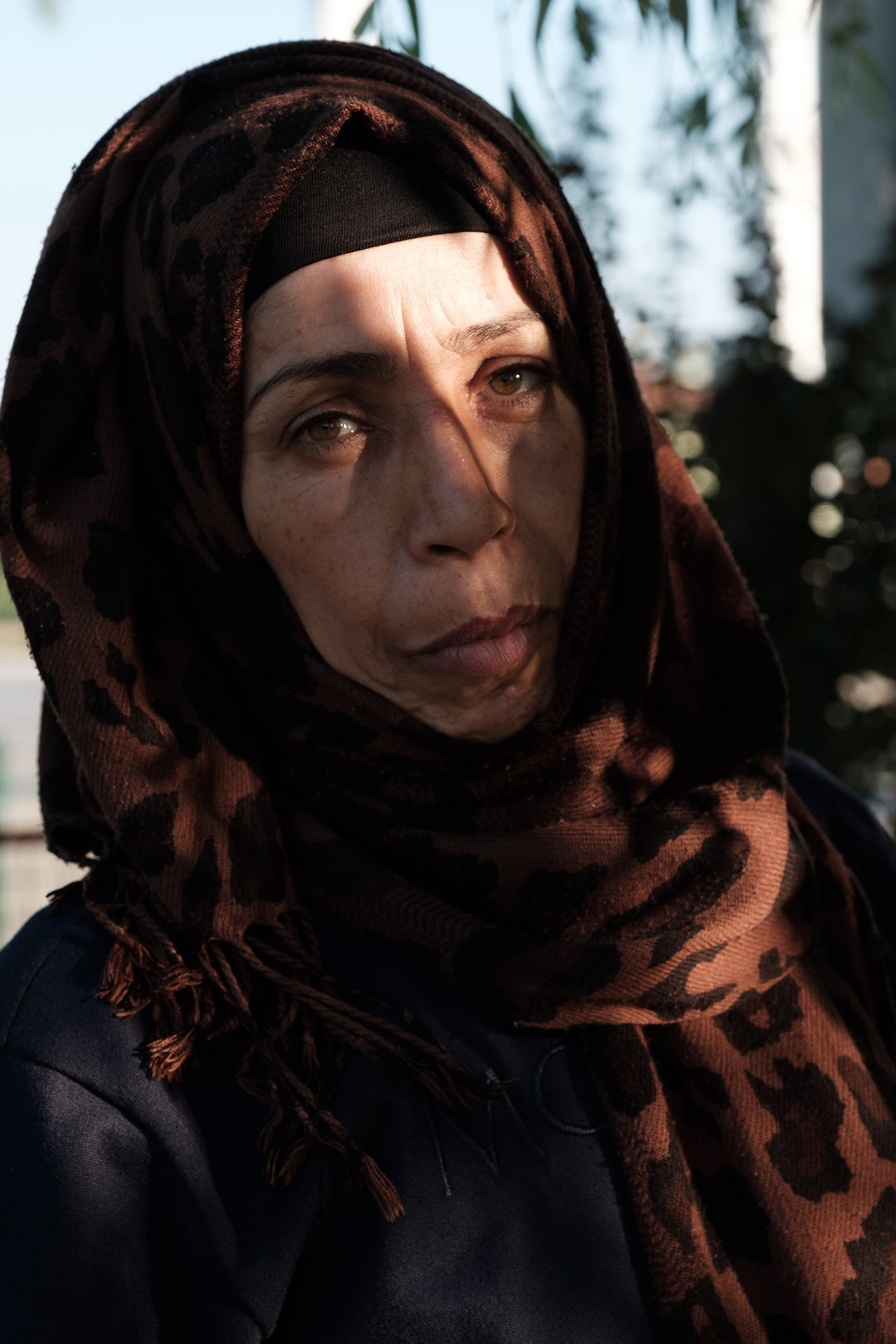 Photo of a Palestinian refugee from Syria in Bosnia