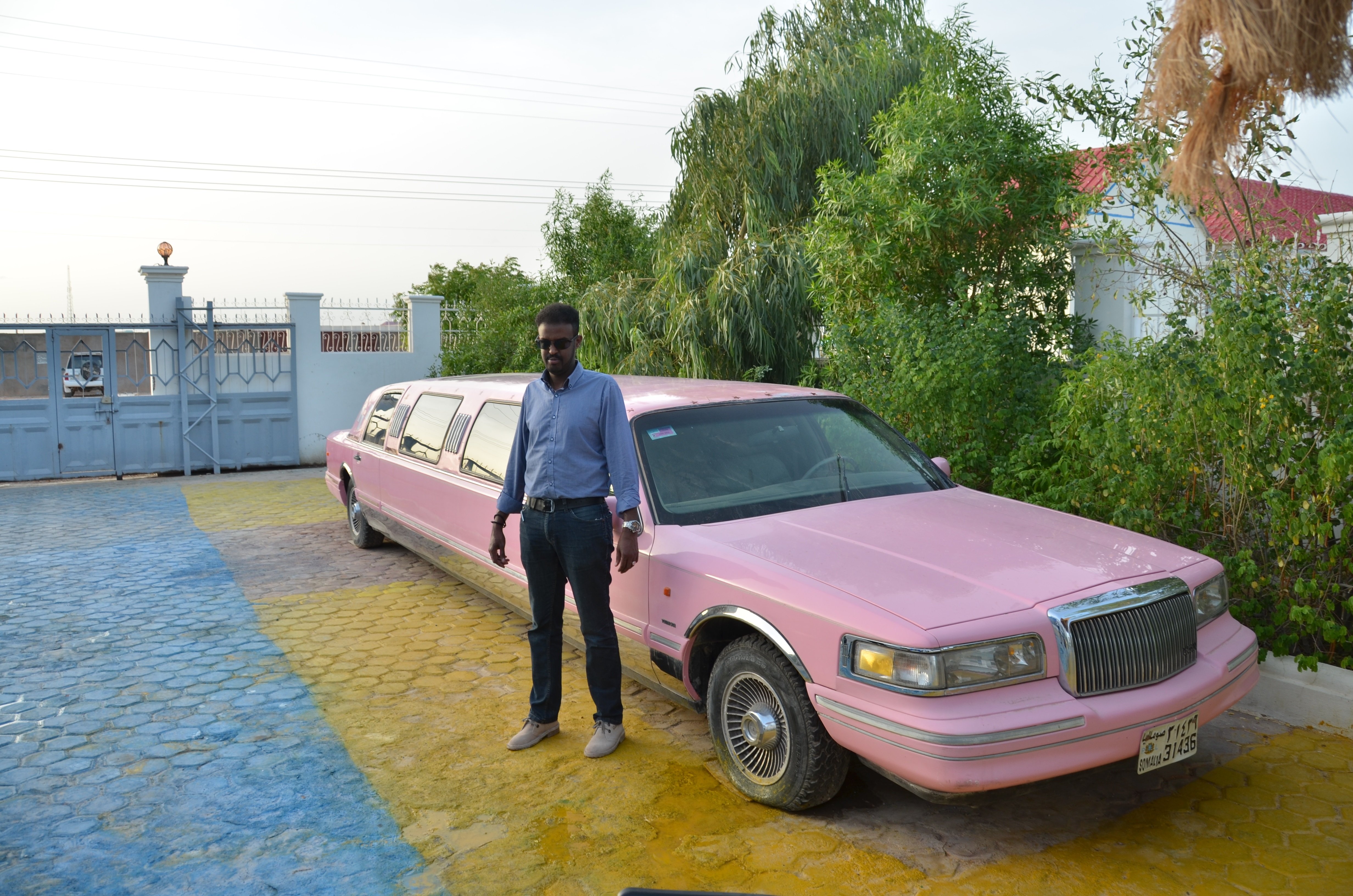 Pink limo