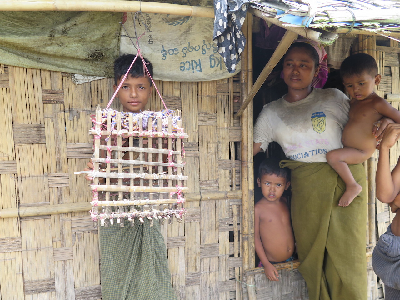 Displaced Rohingyas in Myanmar