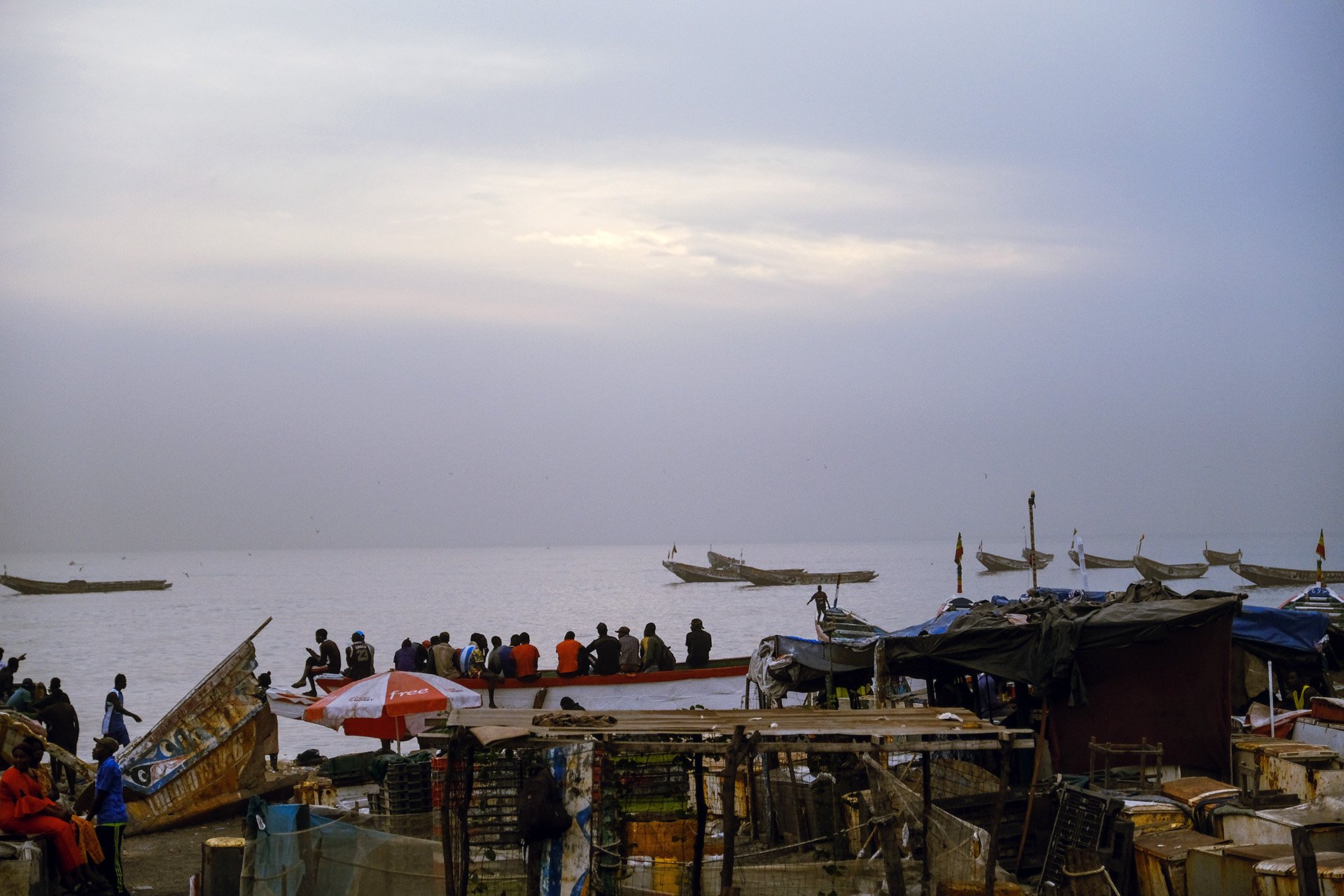 In photos: A Bangladesh fishing community that lives and dies on boats