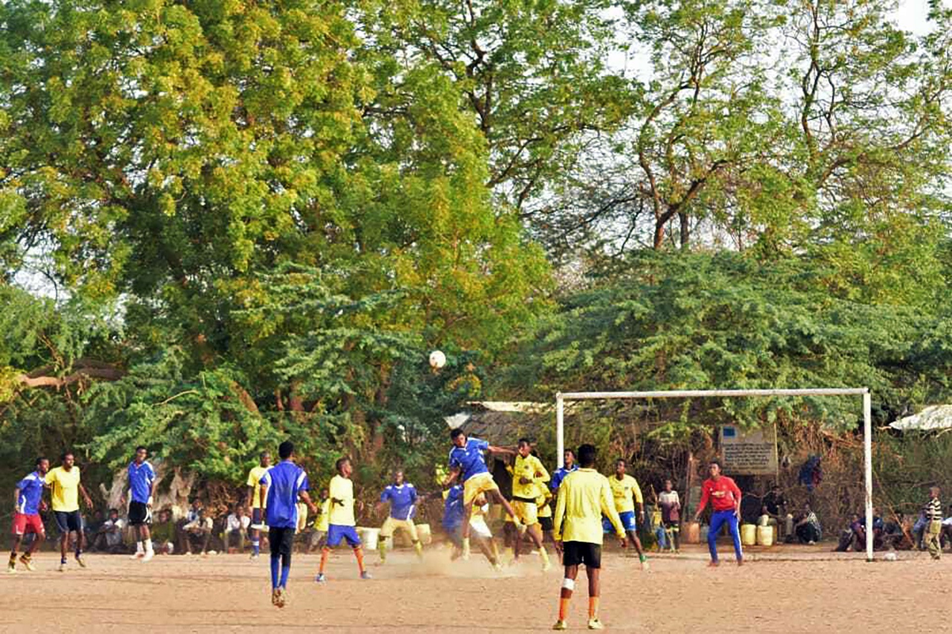 In Dadaab, Abdirahman could go and play football without any fear of being attacked.