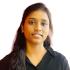 A headshot of Hamshika Krishnamoorthy.