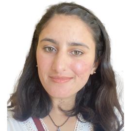 A headshot of Jamaima Afridi.