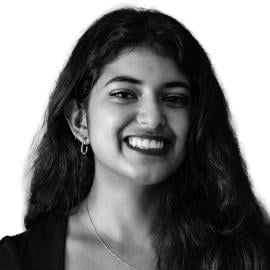 A headshot of Poorvi Yerrapureddy.