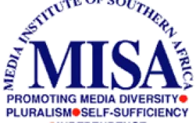 Media Institute of Southern Africa : promoting media diversity . pluralism . self-sufficiency . independence - MISA logo.