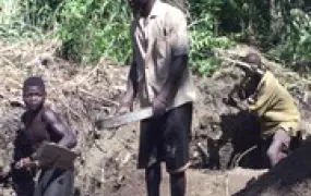 [Nigeria] Child labourers.