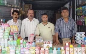 [Turkmenistan] Afghan refugees running their own shop in Turkmenabad.
