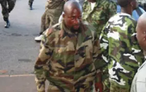 [Cote d'Ivoire] Rebel commander Kone Zakaria.