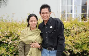 Heldina Irayanti e Yulis Adam, an HIV+ couple from Indonesia, participated in the Islamic Conference on HIV/Aids held in Johannesburg, South Africa.