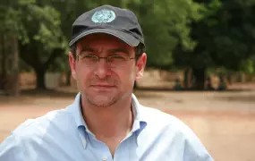 Toby Lanzer, UN humanitarian Coordinator in Central African Republic.