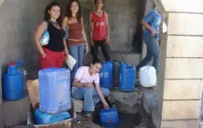 The village well in Rachaya Casa, Lebanon where the International Development Research Centre (IDRC) is promoting the use of treated greywater for irrigation