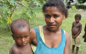 Cecelia Malango, 24, has spent five years at the Mangem IDP centre outside Madang, northern Papua New Guinea