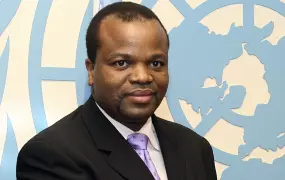 King Mswati lll of the Kingdom of Swaziland