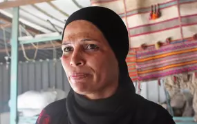 Khadra El Saneh, is the director of Sidreh, an organization supporting Bedouin women in the Negev. She launched a weaving center in Laqiya village that now employs 70 women