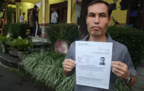 Liaqat Ali Yousufi, a UNHCR-recognized refugee from Afghanistan in Puncak, Indonesia. There are more than 4,000 registered asylum seekers and refugees in Indonesia today, UNHCR reports