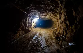 Underground tunnels at Rafah are the main channels through which goods are smuggled from Egypt into the Gaza Strip. Photo taken in 2009