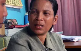 Esther Vololona Razazarivola, head of the legal aid clinic in Manjakandriana, Madagascar