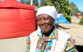 ‘Mammuso Lebakeng – Crafts trader, Lesotho