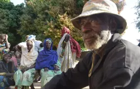 Fear lingers and ethnic tension is on the rise in recently liberated towns. In Diabaly citizens tell of two Tuareg families who were forced to flee their village and are now hiding in town