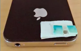 An iPhone fitted with a glass lens can detect parasitic worms in stool samples