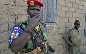 Armed man, Birao, Central African Republic (file photo)