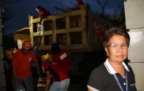 Marilou Nacilla, 53, a social welfare officer for Tacloban City said surviving Typhoon Haiyan has given her second lease on life. More than 14 million people were affected by the category 5 storm which struck on 8 November 2013