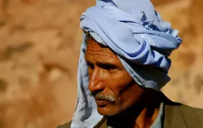 A Bedouin man in Egypt's Sinai Peninsula (2007)