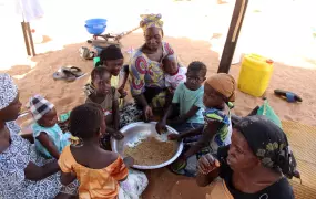 Finding enough food for the children is very difficult,” said Ndeye Diagne. “This year, we’ve just been eating rice with oil around 11am and whatever is left over before we go to bed. Always my children are hungry. I’m worried about their health a