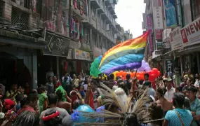 "Gai Jatra," a Nepali festival, has been celebrated for nearly a decade as a version of "LGBTI pride" 