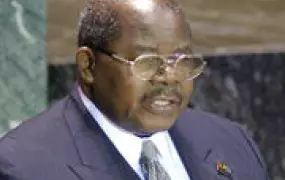 [Tanzania] Benjamin William Mkapa, President of the United Republic of Tanzania.