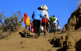 The civil war in Tigray has highlighted some of the many divisions within Ethiopia. These Ethiopians fled fighting in the northern Tigray region shortly after the conflict began in late 2020.