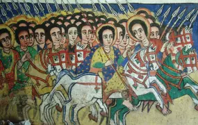 A mural in an ethiopian church