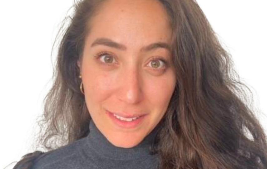 A headshot of Bushra Khalidi.