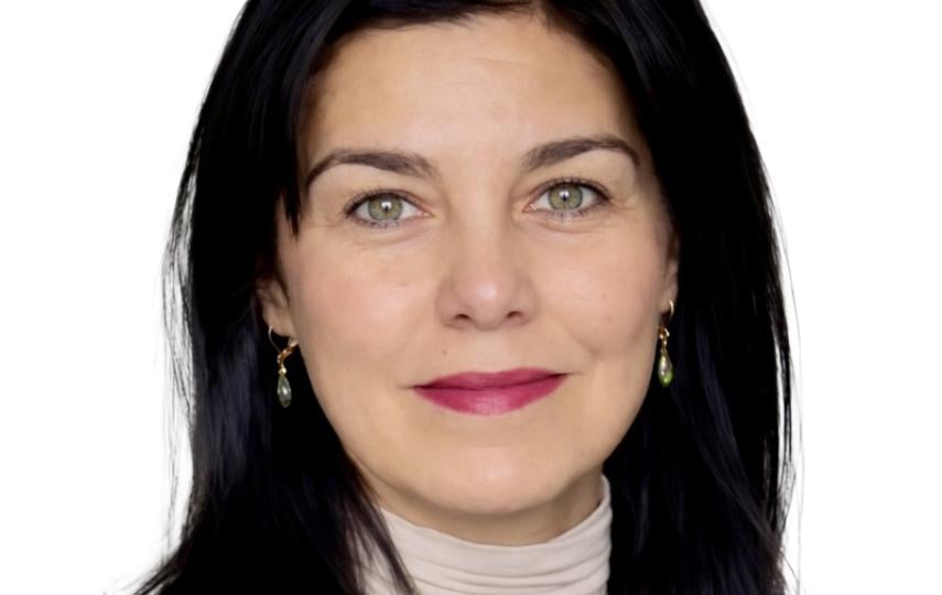 A headshot of Sara Moussavi.