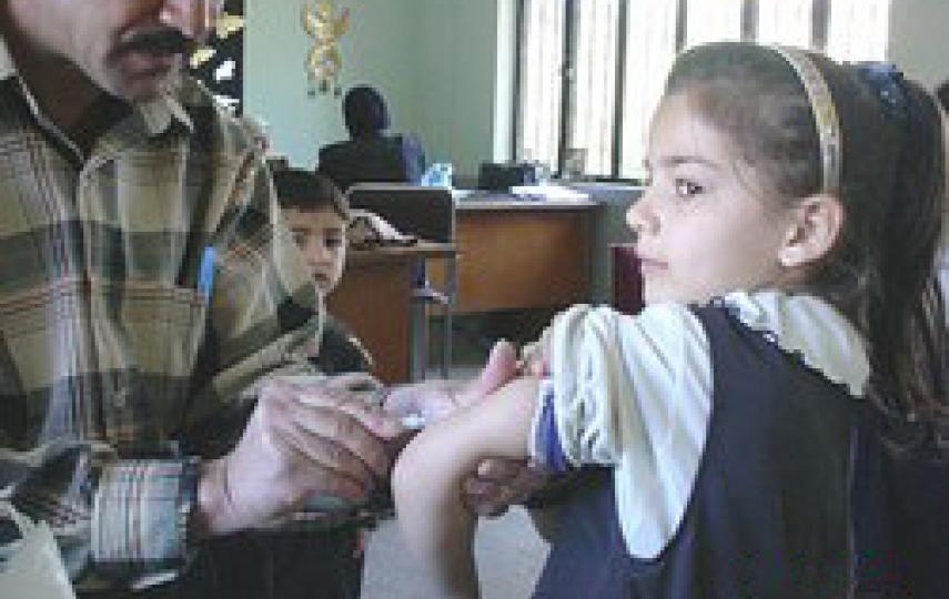 [Iraq] Iraq Measles campaign 2004, Basra.