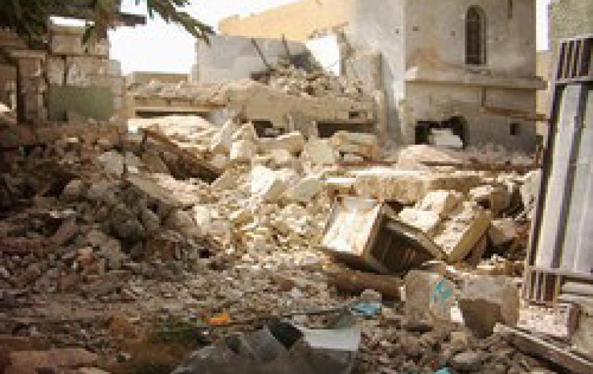 [Iraq] Destruction in Fallujah.